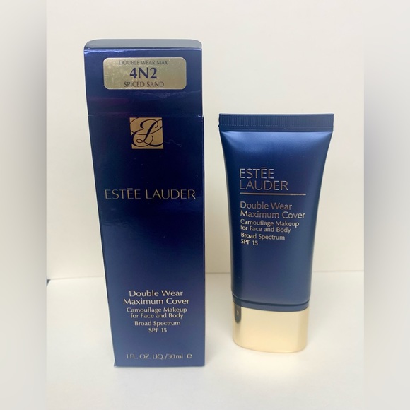 Estee Lauder ~ Double Wear Maximum Cover Face & Body 4N2 Spiced Sand NIB - Picture 1 of 2